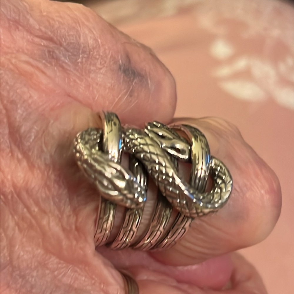 Silver Snake Ring - Picture 4 of 5